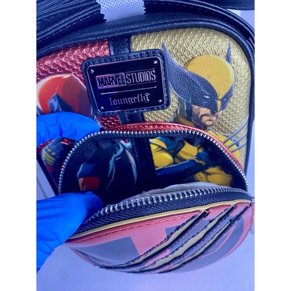 Loungefly Marvel Deadpool & Wolverine Crossbody Bag (NWT) Cross Body - Picture 9 of 9